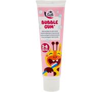 Initiez facilement le brossage de vos enfants avec CARREFOUR SOFT Dentifrice Enfant 3-6 ans Bubble Gum, 50mL - Lot de 4