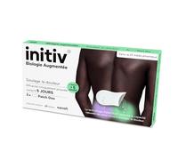 Initiv Patch dos - Soulage la douleur jusqu’à 5 jours - Dispositif Médical - Sans actif médicamenteux - Boite de 3 patchs - Adultes