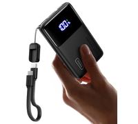 INIU Batterie Externe, Ultra Petit 22.5W 10000mAh Power Bank, Batterie Portable USB C Input & Output PD3.0 QC4.0 Charge Rapide Powerbank Compatible avec iPhone 16 15 14 13 Pro Max Mini Samsung iPad