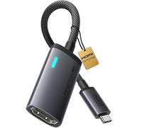 INIU Adaptateur USB C vers HDMI, 4K @ 60 Hz HDMI vers USBC, convertisseur HDMI 4K pour MacBook Neo Air, iPad Pro, iPhone 17 16 Pro Max, Samsung Galaxy S26 S25 Ultra, Pixel, Surface Pro, Moniteur