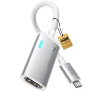 INIU Adaptateur USB C vers HDMI, Certifié HDMI Officiel 4K@60Hz | 4K@60Hz, LED Intelligent, pour MacBook iMac Ordinateur iPad iPhone Samsung Steam Deck Thunderbolt 3/4 Ports etc