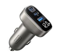 INIU Allume Cigare USB C, 90W [Double USB-C 45W] Chargeur Voiture