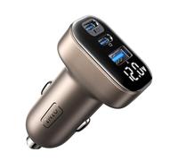 INIU Allume Cigare USB C, 90W [Double USB-C 45W] Chargeur Voiture