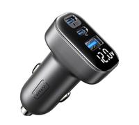 INIU Allume Cigare USB C, 90W [Double USB-C 45W] Chargeur Voiture