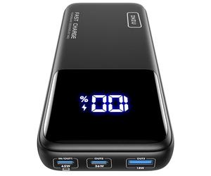 INIU Batterie Externe, 20000mAh 65W Fast Charging Power Bank for Phone & Laptop, Batterie Portable USB C Input & Output Compatible avec MacBook Steam Deck iPad iPhone 17 16 15 14 Pro Max Samsung S23