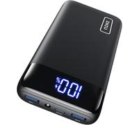 INIU Batterie Externe 20000mAh (USB C 22,5W PD3.0 QC4.0, LED, 3 Sorties, Lampe de poche)