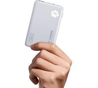 INIU Batterie Externe, 22,5W Compacte Power Bank 10000mAh, USB C Input & Output Charge Rapide Powerbank, Voyage Chargeur Compatible avec iPhone Samsung Xiaomi Huawei iPad pour Hommes et Femmes, Blanc
