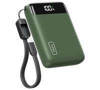 INIU Batterie Externe, 22.5W Fast 20000mAh Power Bank Charge Rapide, Powerbank Portable USB C Input & Output PD3.0 QC4.0 Chargeur Compatible avec iPhone16 15 14 13 12 11 Pro Max Samsung 24, Vert