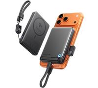 INIU Qi2-Certificat Magnétique Batterie Externe, 45W 10000mAh Power Bank, Charge Rapide Powerbank, Batterie Portable Mince USB C Input & Output Compatible avec iPhone 16 15 14 13 12 Pro Max