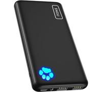 INIU Batterie externe 10000mAh USB-C PD3.0 Charge rapide pour iPhone 15/14/13, Samsung, iPad Pro