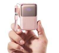 INIU Batterie Externe, Ultra Mini 10000mAh 45W Charge Rapide Power Bank | Câble USB C Amovible, Autorisé en Avion, Essentiels de Voyage, Powerbank pour iPhone 18 17 16 Pro, Samsung S26, Xiaomi etc