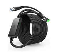 INIU Câble Link 5m, Compatible avec Meta Oculus Quest 3s Quest 3 2 1 Quest Pro, Pico 4 Accessoire et PC Steam VR, Câble de Liaison USB 3.0 Haute Vitesse de Transfert de données USB C
