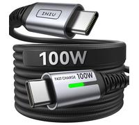 INIU Câble USB C Type C 1m, 100W PD 5A, Tressé Nylon, Charge Rapide QC 4.0 pour iPhone 16, Samsung S23, iPad, MacBook, Pixel 7,