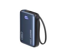 INIU Chargeur portable, 20 000 mAh 20 W avec câble USB-C intégré, chargeur de téléphone portable pour iPhone 15/14/13/12/11, Samsung S22/S21, Google, AirPods, iPad, etc.