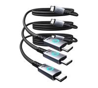 Iniu Pack 3 cables usb-c/c Iniu :100W 1m + 100w 2m + 240w 2m