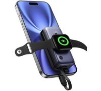 INIU Power Bank pour Apple Watch, 5000mAh Mini Chargeur Portable Batterie Externe avec Porte-clés et LCD pour Apple Watch