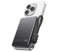 Iniu Powerbank Magnétique 5000mAh pour iPhone MagPro USB-C Ultra Rapide Noir