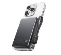 INIU Qi2 Chargeur portable magnétique avec support pliable pour iPhone 16/15/14/13/12 5000 mAh