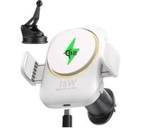 Iniu Support Téléphone Voiture 15w Mag-Safe Qi2 - Chargeur Induction Rapide Avec Ventilateur & Led, Compatible Iphone¿.