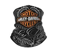 INIULLUV Harley Davidson Tour de cou pour course à pied et cyclisme - Bloque le vent et le soleil Populaire pour tous les sports Accessoires de sport NeckProtect ActiveLife, Noir , Taille unique