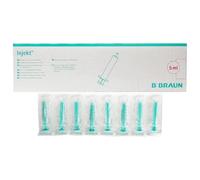 Injecteur 2 Pièces Seringue Jetable 5ml (100 Unités)