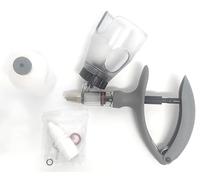 Injecteur à seringue automatique pour bovins, seringues continues automatiques pour l'élevage, avec flacons de vaccination, seringue multifonction en métal(Bottle/2ml)