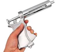 Injecteur à seringue continue ajustable pour bovins chevaux moutons porcs et animaux vétérinaires injection semi-automatique de 50 ml vaccin médicament prévention traitement épidémies