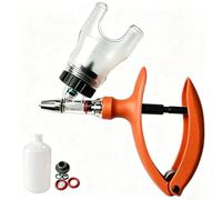 Injecteur à Seringue RéGlable pour BéTail en PâTurage, pour Volaille 2 ML, 5 ML, 10 ML(A-3-5ml)