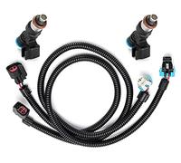 Injecteur Buse pour Polaris pour Ranger pour XP 800 pour RZR 800 Injecteurs De Carburant Buse Et Prise De Harnais 0280158197 1204318 1204319 GX1111IJ117XG Injecteur Carburant