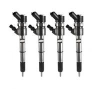 Injecteur Common Rail 4 Pièces 0445110457 0986435254 5801470098, Compatible Avec New Holland CaseIveco Compatible Avec John Deere T4 T5 3.4 Diesel