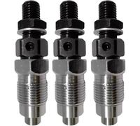 Injecteur de carburant 16001-53002 16871-53000 1600153000 H1600-53000 16001-53904, 3 pièces, Compatible avec moteur Kubota D722 BX1860 BX1870