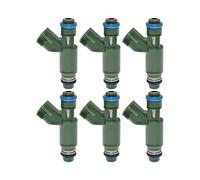 Injecteur de carburant 1X43-AB pour Jaguar X-Type 2.5 3.0 V-6, lot de 6, 2002-2008, 6 pièces Buse D'injecteur Carburant