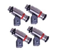 injecteur de Carburant Compatible avec VW pour Polo pour Vento 1992 1993 1994 1995 1996 1997 1998 1999 2000 2001 4 Pièces Injecteurs De Carburant Accessoires De Voiture IWP023