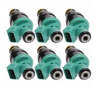 injecteur de carburant Jeu de buses d'injecteur carburant, 6 pièces, pour BMW 323i 325i 525i M3, débit assorti 0280150415 remplacer