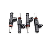 Injecteur de carburant Lot De 4 Injecteurs De Carburant Pour Voiture (0280155897) Pour 3,2 L V6 04-06 Pour Golf 1,8 L Pour Turbo 06A906031S Buses d'injecteur