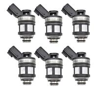 Injecteur de Carburant (Lot de 6) - Référence : 16600-38Y10 JS23-1 - Compatible Nissan Patrol, IV, GU, Y61, TB45E 4.5 (1997-2001) - Injecteur Essence