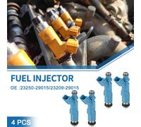 Injecteur De Carburant No.23250-29015/23209-29015 Pour pour Toyota Yaris Vitz 1999-2005 1.0L 1.3L Bleu 4 Pièces