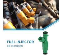 Injecteur De Carburant No.3531025200 Buse D'Injection De Carburant Pour Kia Optima Ex Lx 2006-2008 2.4L Pour Kia Rondo Ex Lx 2007-2009 2.4L Vert
