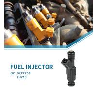 Injecteur De Carburant No.5277739/Fj213 Pour Jeep Wrangler 1991-1995 2.5L Pour Jeep Comanche 1991-1992 2.5L Noir