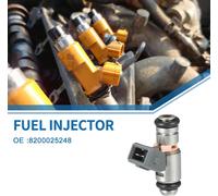 Injecteur De Carburant No.8200025248 Pour Renault Twingo 2001-2007 1.0/1.2 Pour Renault Kangoo 2002-2007 1.0 Gris