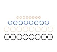 Injecteur de carburant O Ring Set Kit d'étanchéité en caoutchouc de haute qualité ajustement pour les moteurs PowerStroke 6.0L 2003 2010 comprend 24 o anneaux et 8 joints