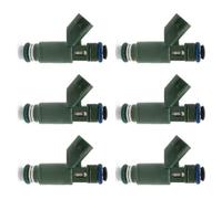 Injecteur de Carburant pour Jaguar X-Type 2.5L 3.0L 2002-2008 V6 1955004011 1X43-AB 852-12234 (Lot de 6) - Pièces détachées pour Moteur