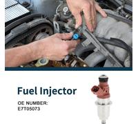 Injecteur De Carburant Pour Mitsubishi 6G73 2.5L Débit Correspondant No.E7T05073 Buse De Carburant Rouge 1 Pc