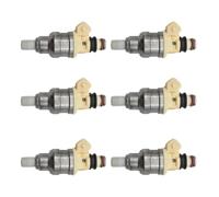 Injecteur De Carburant Pour MITSUBISHI ECLIPSE/GALANT/MIGHTY MAX/pour MIRAGE/pour MONTERO/SIGMA 3.0 V6 INP-051 MD111421 B210H 6 Pièces Injecteur De Carburant