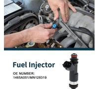 Injecteur De Carburant Pour Mitsubishi Eclipse Gs 2.4 06-12 Débit Correspondant No.1465A051/Mn128319 Buse De Carburant Noire 1 Pc