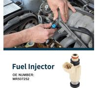 Injecteur De Carburant Pour Mitsubishi Eclipse Gs 2.4 2001-2005 Débit Assorti No.Mr507252 Buse De Carburant Beige 1 Pc