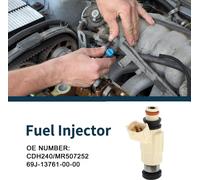 Injecteur De Carburant Pour Mitsubishi Galant De Es 2.4 01-03 Débit Assorti No.Cdh240/Mr507252/69J-13761-00-00 Buse De Carburant Beige 1 Pc
