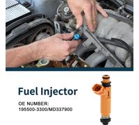 Injecteur De Carburant Pour Mitsubishi Montero 3.5 1998-2002 Correspondance De DšŠbit No. 195500-3300/Md337900 Buse De Carburant Orange 1 Pc