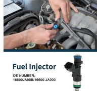 Injecteur De Carburant Pour Nissan Rogue 2.5 2008-2013 Correspondance De Débit No.16600Ja00B/16600-Ja000 Buse De Carburant Noir 1 Pc