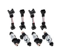 Injecteur de carburant Pour OBD1 pour OBD2 B16 B18 B20 D15 D16 D18 H22 Refit injecteur 4 pièces 550cc injecteurs de carburant avec Kit de faisceau de câblage Injecteur Carburant